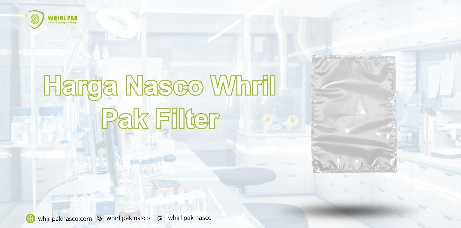 Harga Nasco Whirl Pak Filter